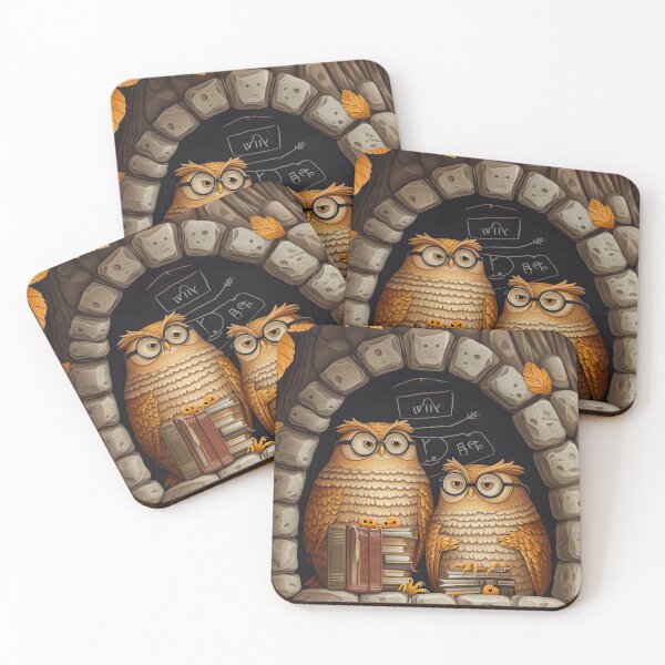 Item preview, Wise Feathered Classroom designed and sold by cute-animals99.