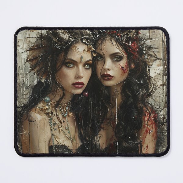 Item preview, Twin Enchantresses of Dark Mysteries designed and sold by palmyst.