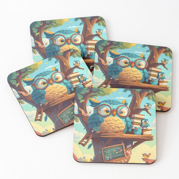 Item preview, Charming Classroom Owls designed and sold by cute-animals99.