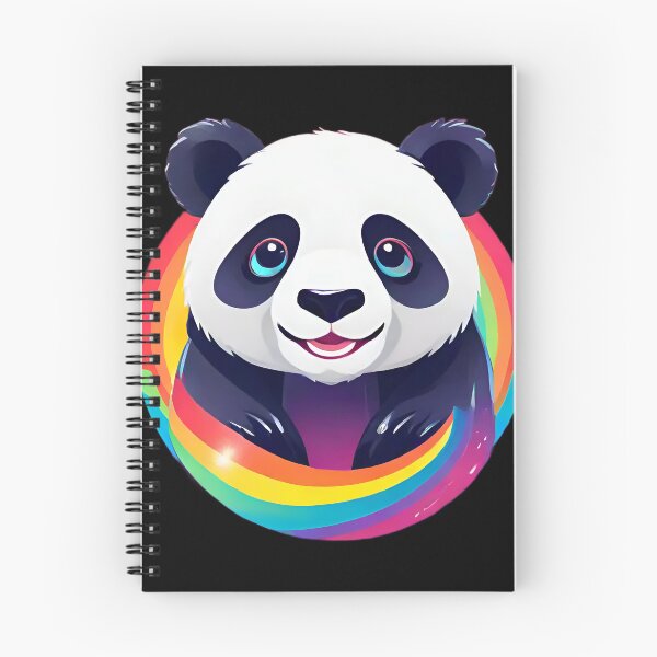 Item preview, Rainbow Hugging Panda  designed and sold by ArtByFrancis.