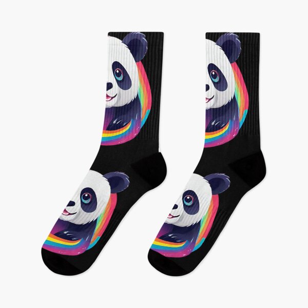 Item preview, Rainbow Hugging Panda  designed and sold by ArtByFrancis.