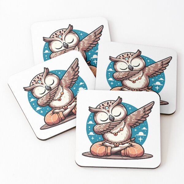 Item preview, Wise Owl Yoga Master designed and sold by Designowner.