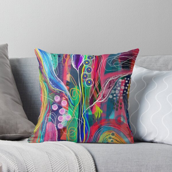 Item preview, Tranquil Leafy Abstract Art - Nature Inspired Design designed and sold by FeralLaFemme.