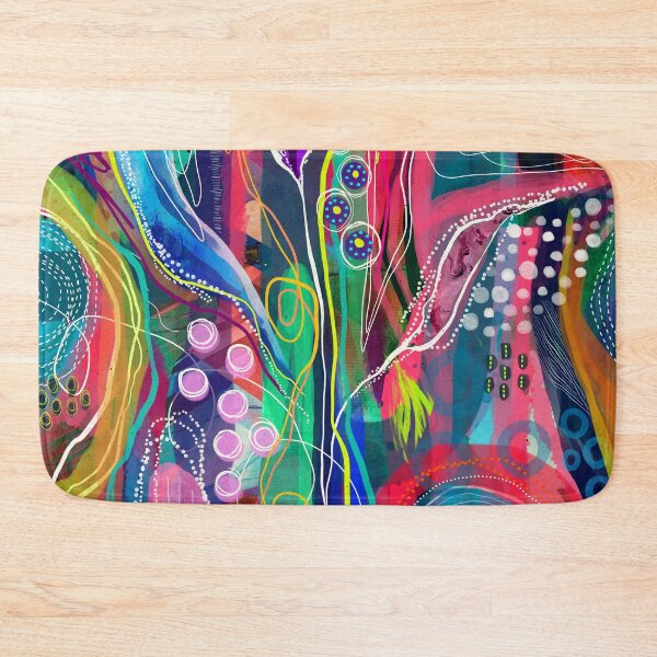 Item preview, Tranquil Leafy Abstract Art - Nature Inspired Design designed and sold by FeralLaFemme.