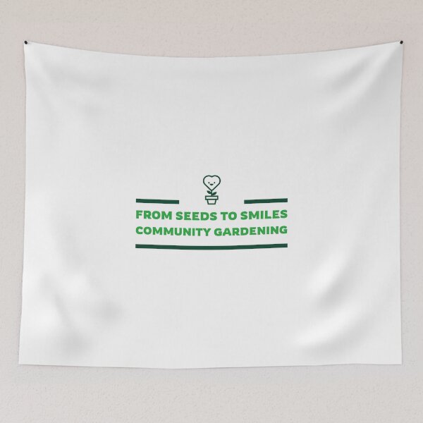 Item preview, Seeds To Smiles Community Gardening Enthusiasts Urban Aesthetic designed and sold by SvenJ94.