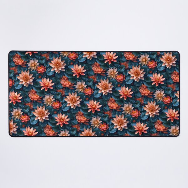 Item preview, Elegant Light Orange Water Lillie's designed and sold by 89BLACK.