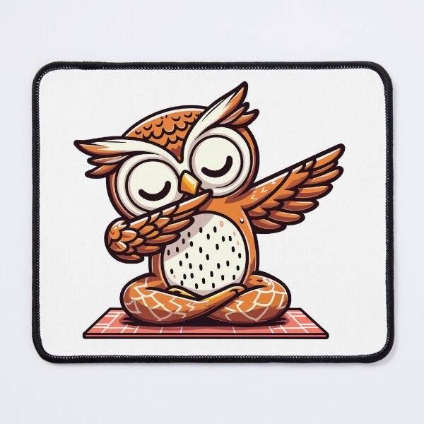 Item preview, Owl Yoga Master designed and sold by Designowner.