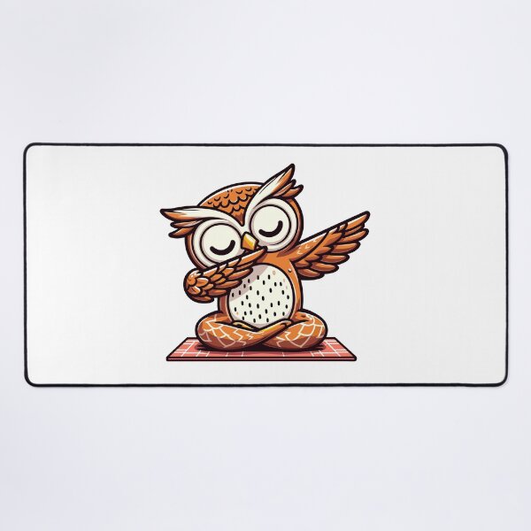 Item preview, Owl Yoga Master designed and sold by Designowner.