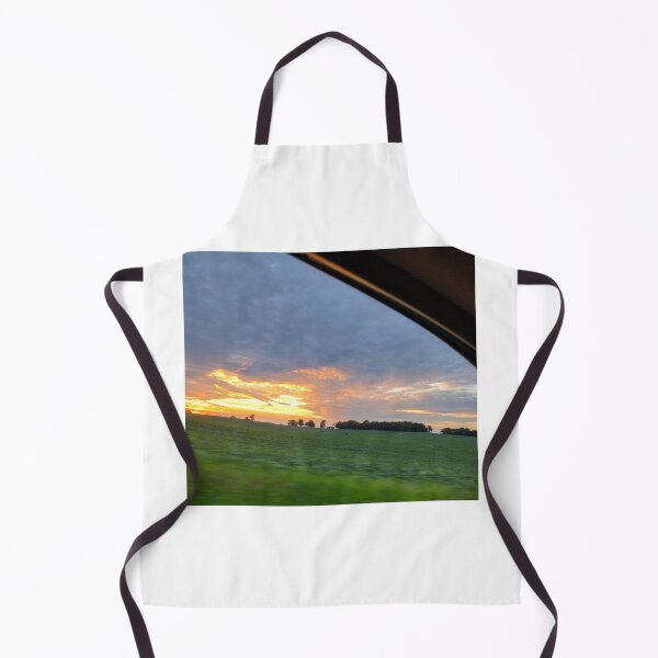 Item preview, Fiery sunset over field designed and sold by MacGyverW93.
