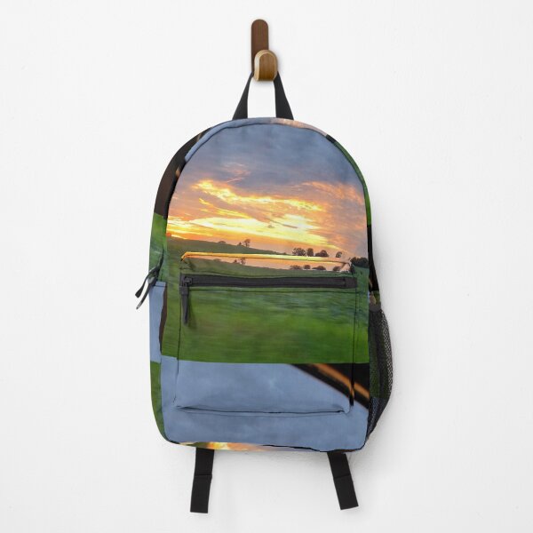 Item preview, Fiery sunset over field designed and sold by MacGyverW93.