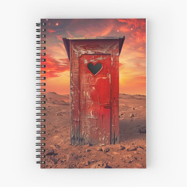 Item preview, Outhouse on Planet Mars 01 designed and sold by mhfoto.