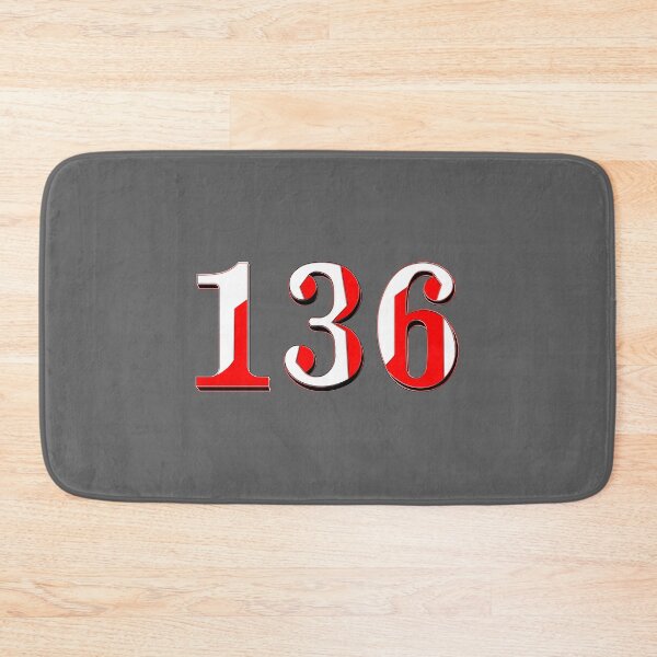 Item preview, number one hundred and thirty six digit 136 order sequence team member age designed and sold by 4rpixs.