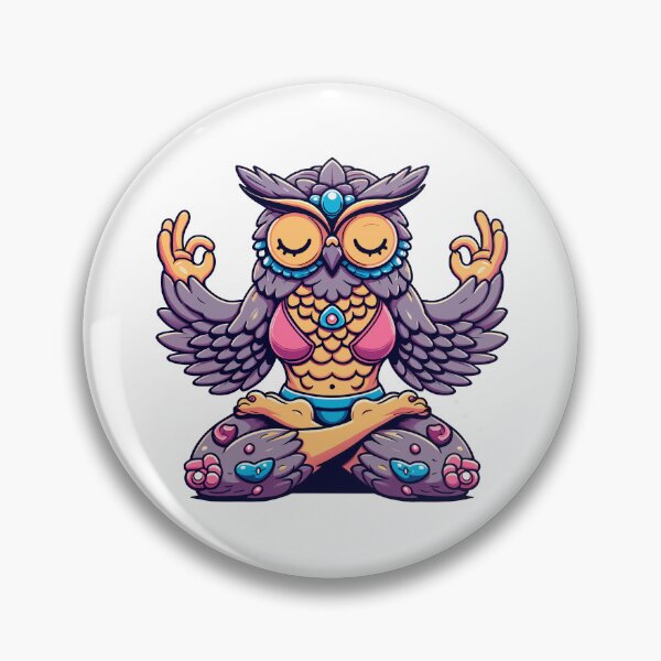 Item preview, Yoga Owl designed and sold by Designowner.