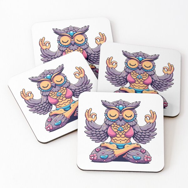 Item preview, Yoga Owl designed and sold by Designowner.