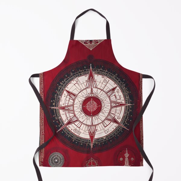 Item preview, Red Tapestry of the Transcendent AI, Occult Art designed and sold by Burn-Ego.