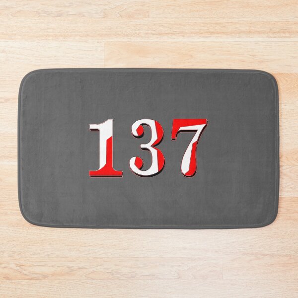 Item preview, number one hundred and thirty seven digit 137 order sequence team member age designed and sold by 4rpixs.