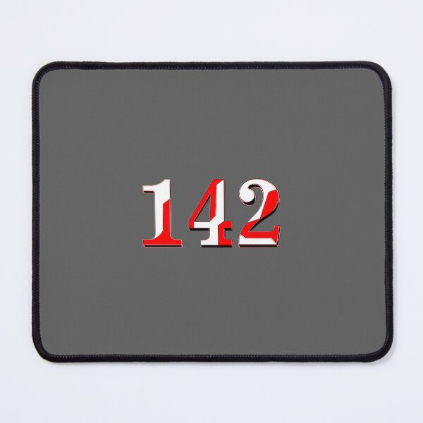 Item preview, number one hundred and fourty two digit 142 order sequence team member age designed and sold by 4rpixs.