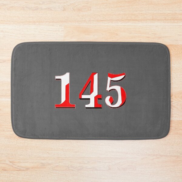 Item preview, number one hundred and fourty five digit 145 order sequence team member age designed and sold by 4rpixs.