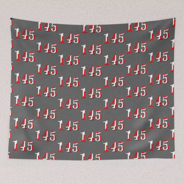 Item preview, number one hundred and  fourty five digit 145 order sequence team member age designed and sold by 4rpixs.