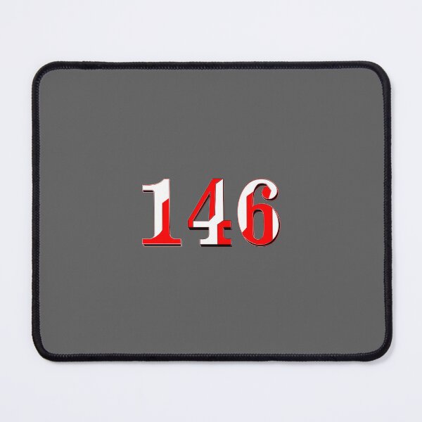 Item preview, number one hundred and  fourty six digit 146 order sequence team member age designed and sold by 4rpixs.