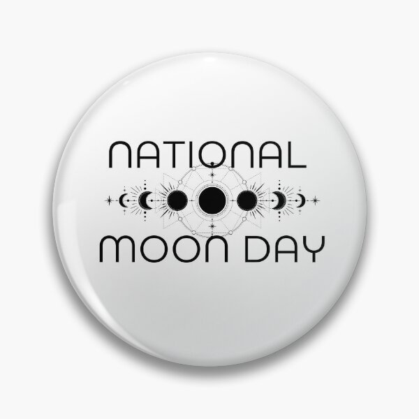Item preview, National Moon Day designed and sold by GlunmanStore.