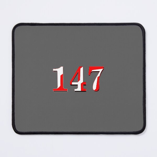 Item preview, number one hundred and  fourty seven digit 147 order sequence team member age designed and sold by 4rpixs.