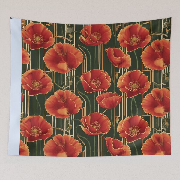 Item preview, Blooms of Remembrance: The Red Poppies’ Enduring Legacy designed and sold by The Digital Compass.