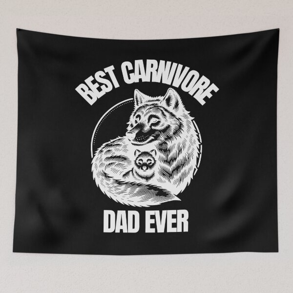 Item preview, Best Carnivore Dad designed and sold by SleepingFoxy.