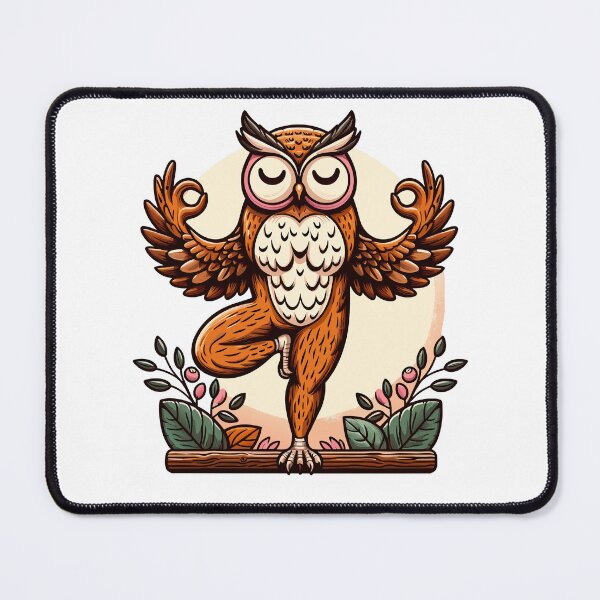 Item preview, Yoga Owl designed and sold by Designowner.