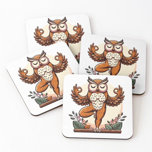 Item preview, Yoga Owl designed and sold by Designowner.