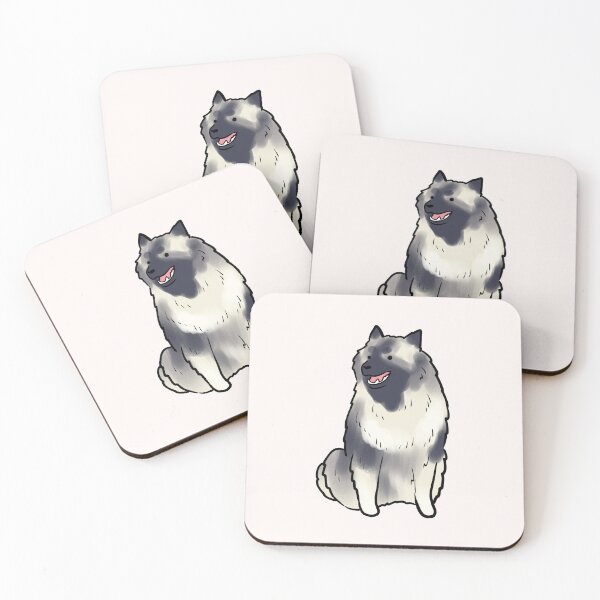 Item preview, Keeshond illustration  designed and sold by Mayarart.