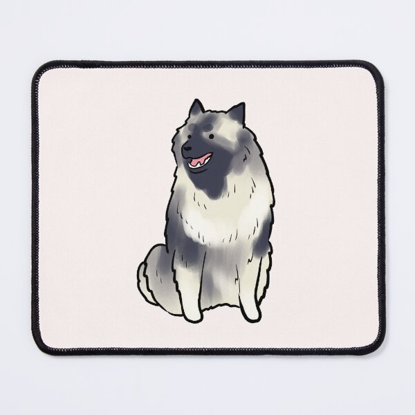 Item preview, Keeshond illustration designed and sold by Mayarart.