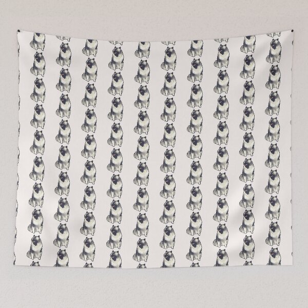 Item preview, Keeshond illustration  designed and sold by Mayarart.