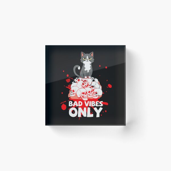 Item preview, Bad Vibes Only / Cat Slave  designed and sold by EngkyEngky.