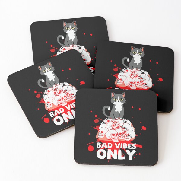 Item preview, Bad Vibes Only / Cat Slave  designed and sold by EngkyEngky.
