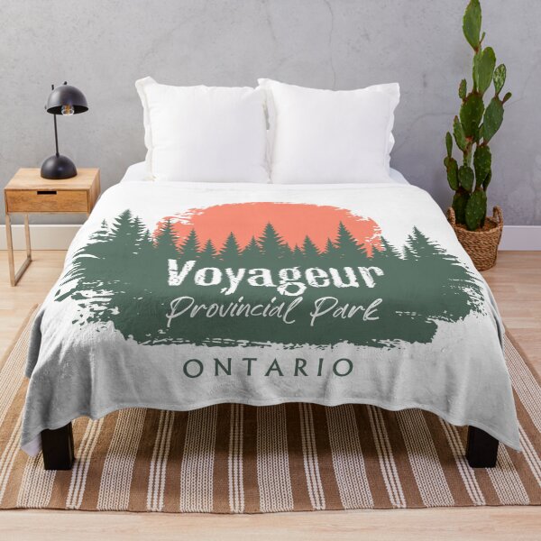 Item preview, Voyageur Provincial Park Ontario Forest And Sunset designed and sold by bivenart.