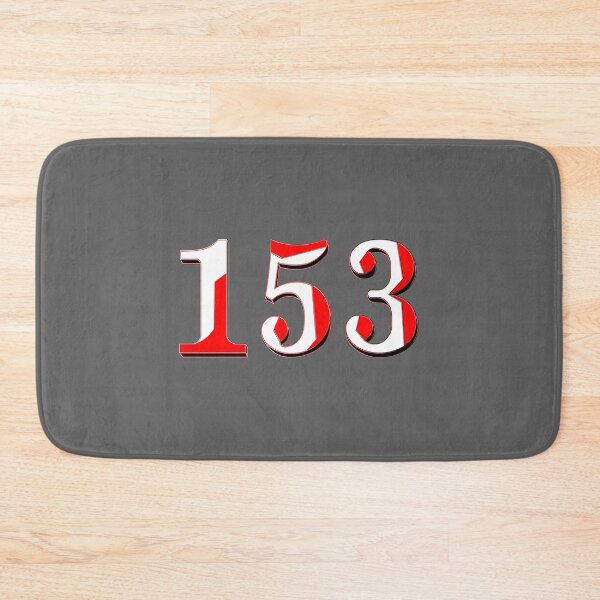 Item preview, number one hundred and fifty three digit 153 order sequence team member age designed and sold by 4rpixs.