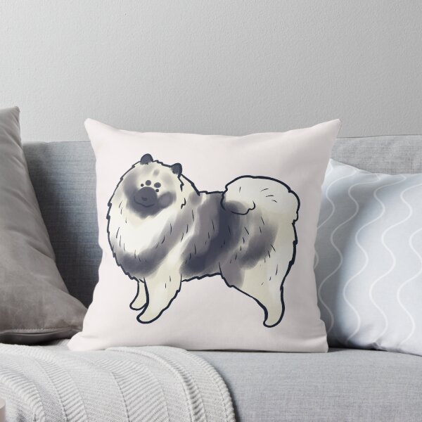Item preview, Keeshond dog art designed and sold by Mayarart.