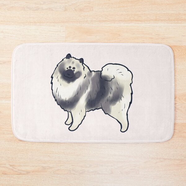 Item preview, Keeshond dog art designed and sold by Mayarart.