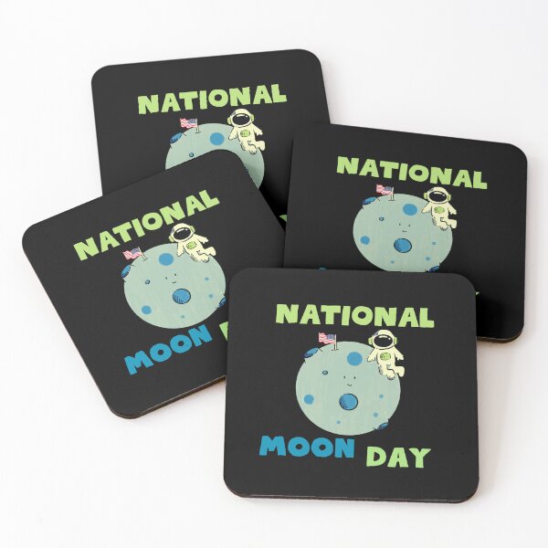 Item preview, National Moon Day designed and sold by GlunmanStore.