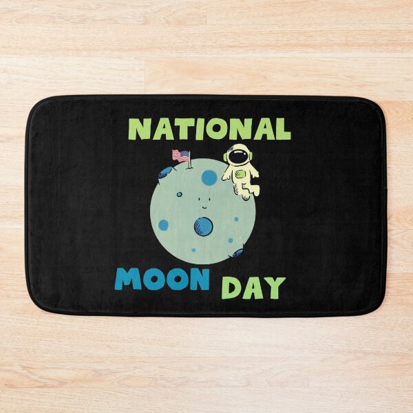 Item preview, National Moon Day designed and sold by GlunmanStore.