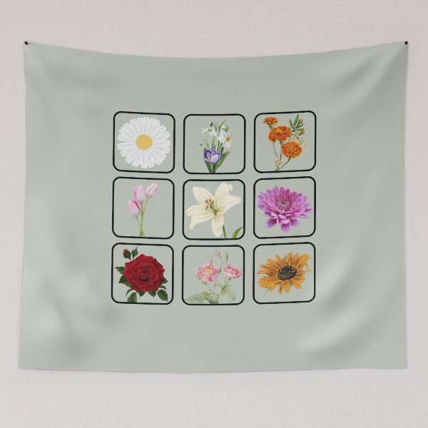 Item preview, Blooming Beauty: A Garden of Delightful Floral Illustrations designed and sold by Amazing-Kortez.