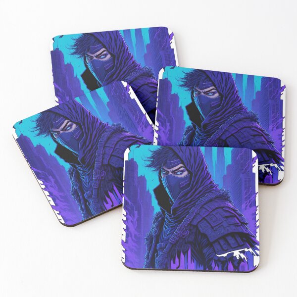 Item preview, Neon Purple City Ninja designed and sold by TondoMeander.