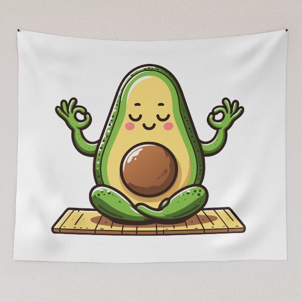 Item preview, Avocado Yoga designed and sold by Designowner.