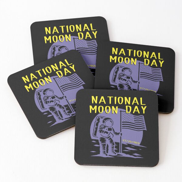 Item preview, National Moon Day designed and sold by GlunmanStore.