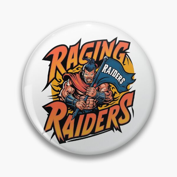 Artikelvorschau, Raging Raiders, freely invented sports team entworfen und verkauft von Pflugart.