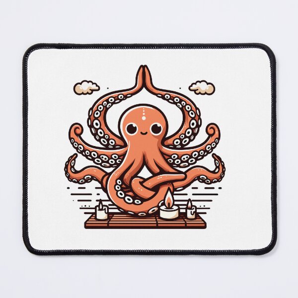 Item preview, Octopus Yoga designed and sold by Designowner.