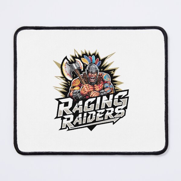 Item preview, Raging Raiders, a freely invented sports team designed and sold by Pflugart.