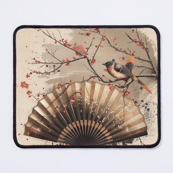 Item preview, Serene Fan and Blossom Composition designed and sold by palmyst.