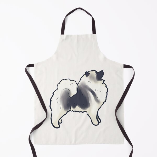 Artikelvorschau, Keeshond-Hundeillustration entworfen und verkauft von Mayarart.